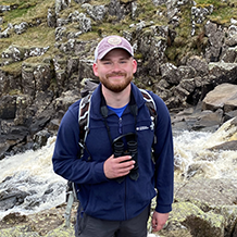 Kian-Hayes, PhD student with the Leverhulme Centre for Anothropocene Biodiversity.